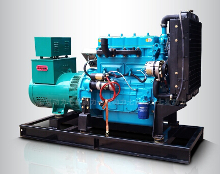 云安上柴30kw大型柴油发二手电机组_COPY